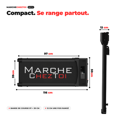TAPIS DE MARCHE MCT-2 INCLINABLE