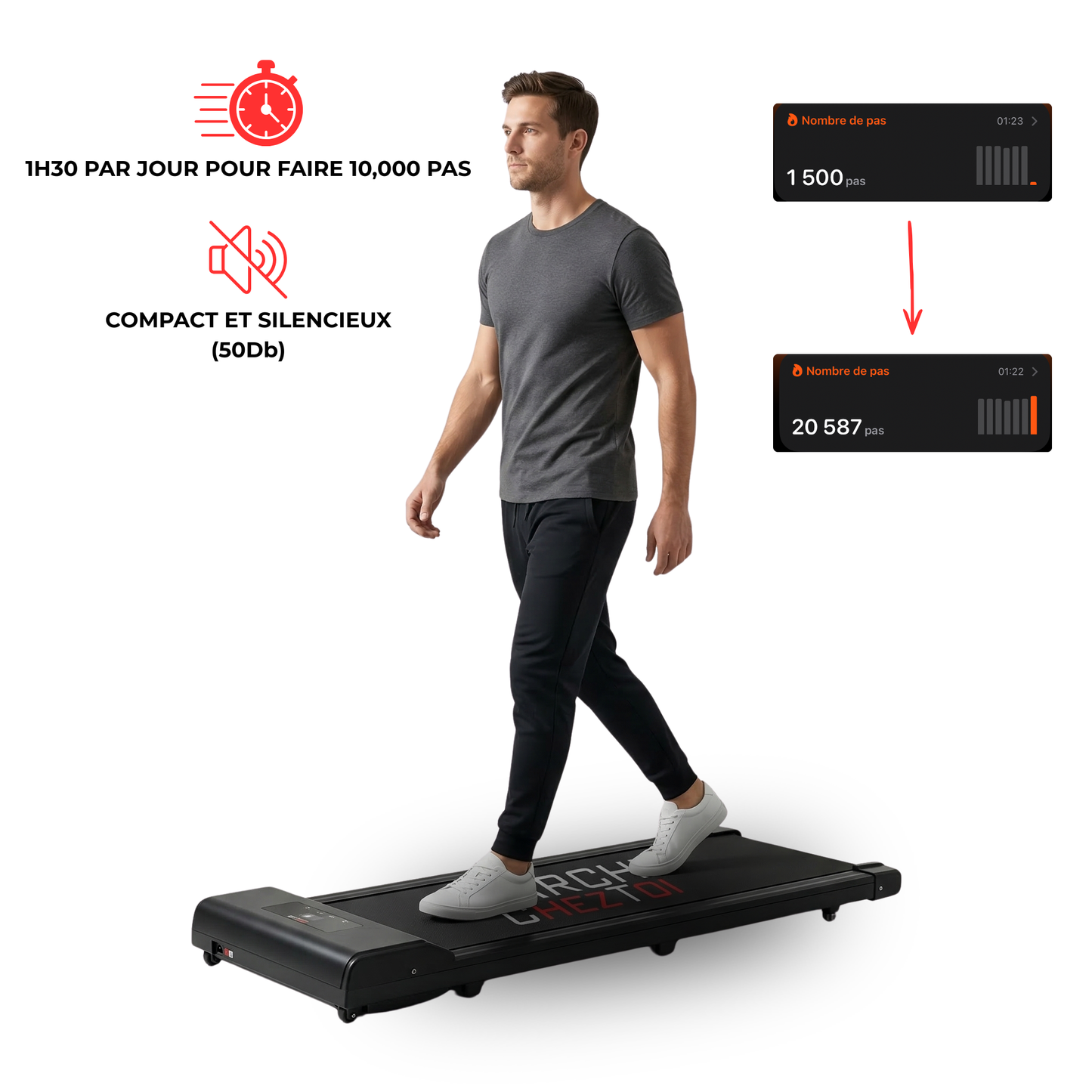 TAPIS DE MARCHE MCT-1